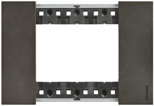 Рамка горизонтальная Legrand BTicino Living Now 1-м. 3 мод. металл космос картинка